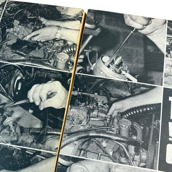 VTG 1972 Petersen's "Basic Auto Repair Manual" Softcover Book Car Maintenance - Picture 12 of 16